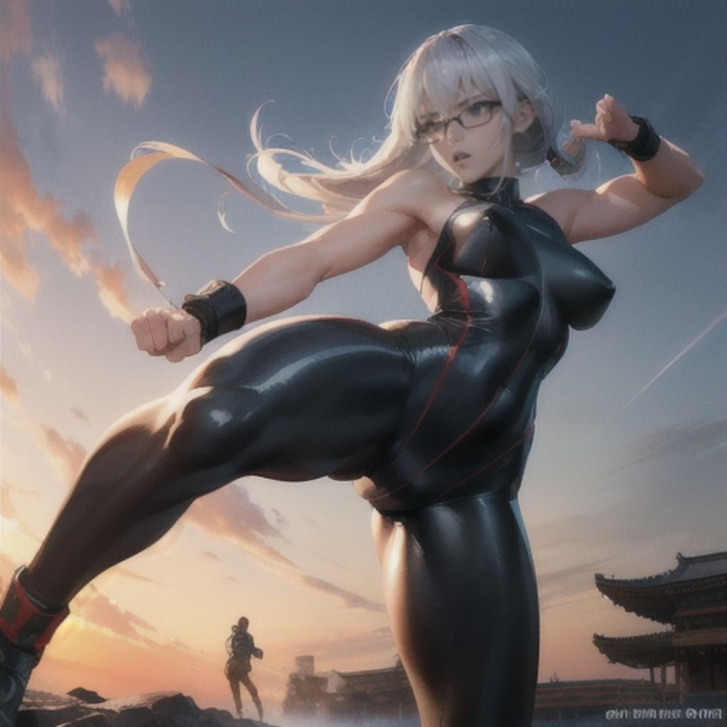 ストリートファイトガール 着衣編2 サンプル1ページ目