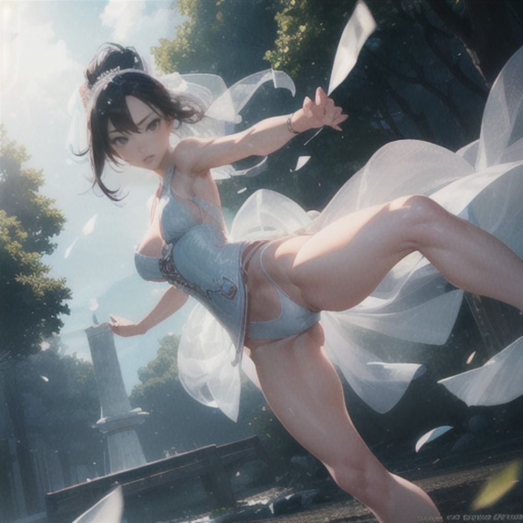 ストリートファイトガール 着衣編2 サンプル7ページ目