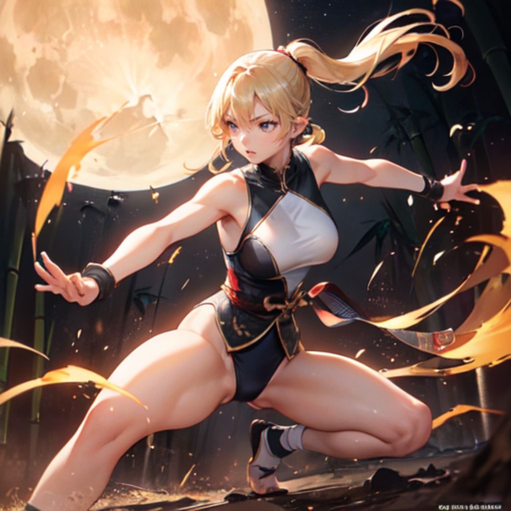 ストリートファイトガール 着衣編2 サンプル8ページ目