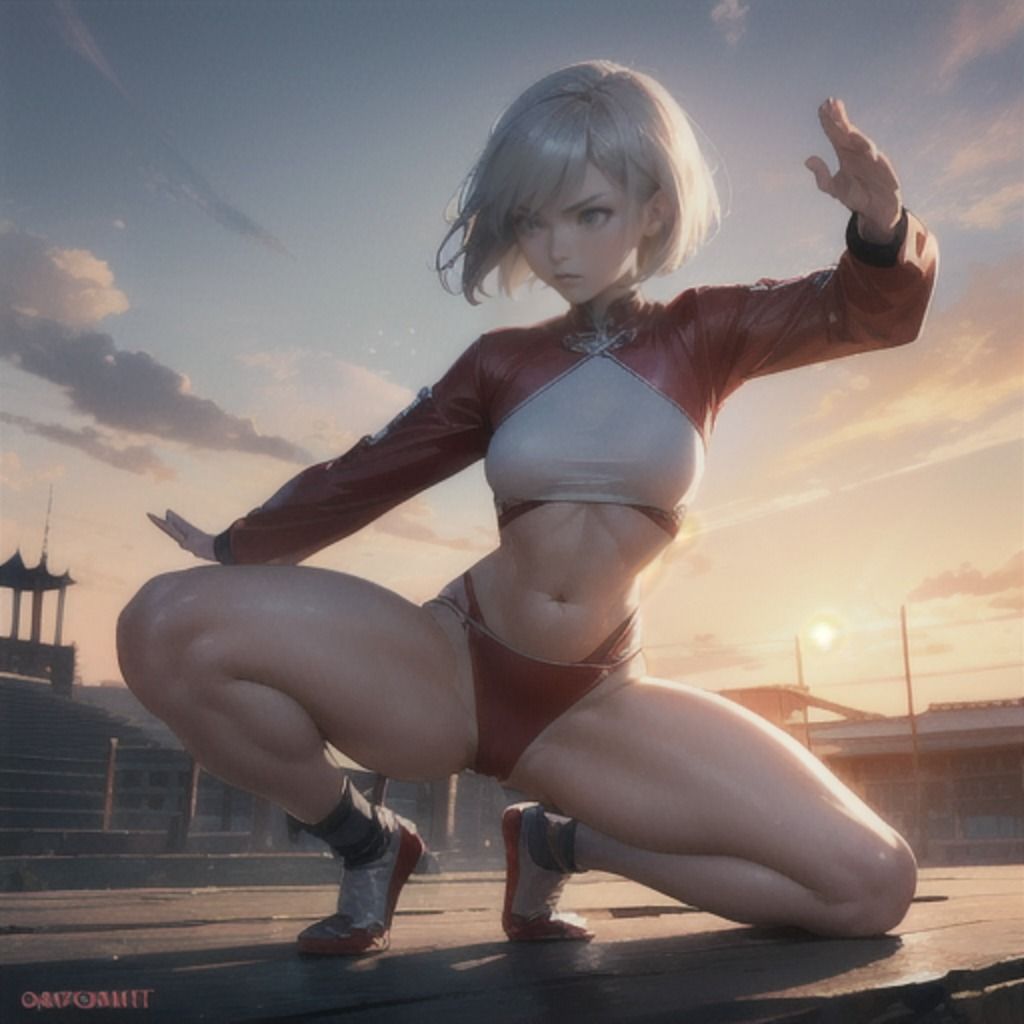 ストリートファイトガール 着衣編3 サンプル3ページ目