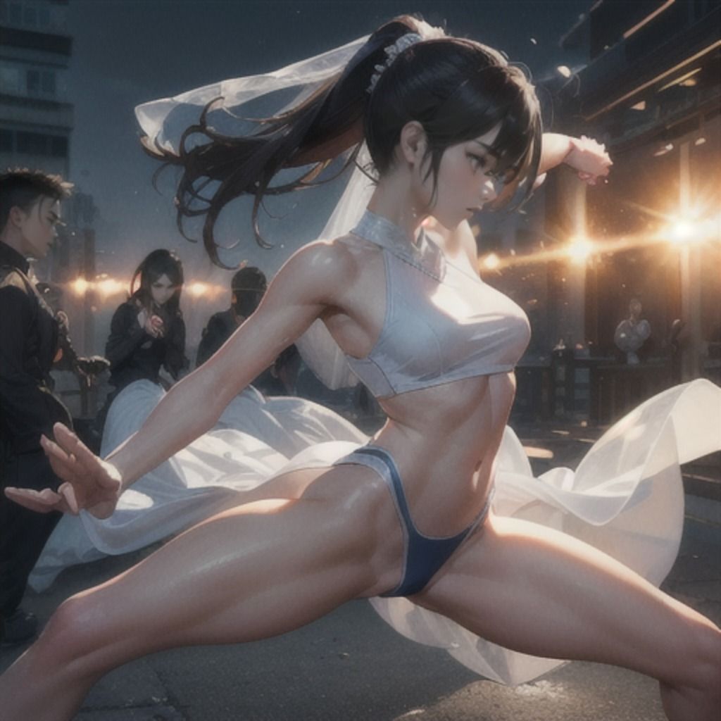 ストリートファイトガール 着衣編3 サンプル9ページ目