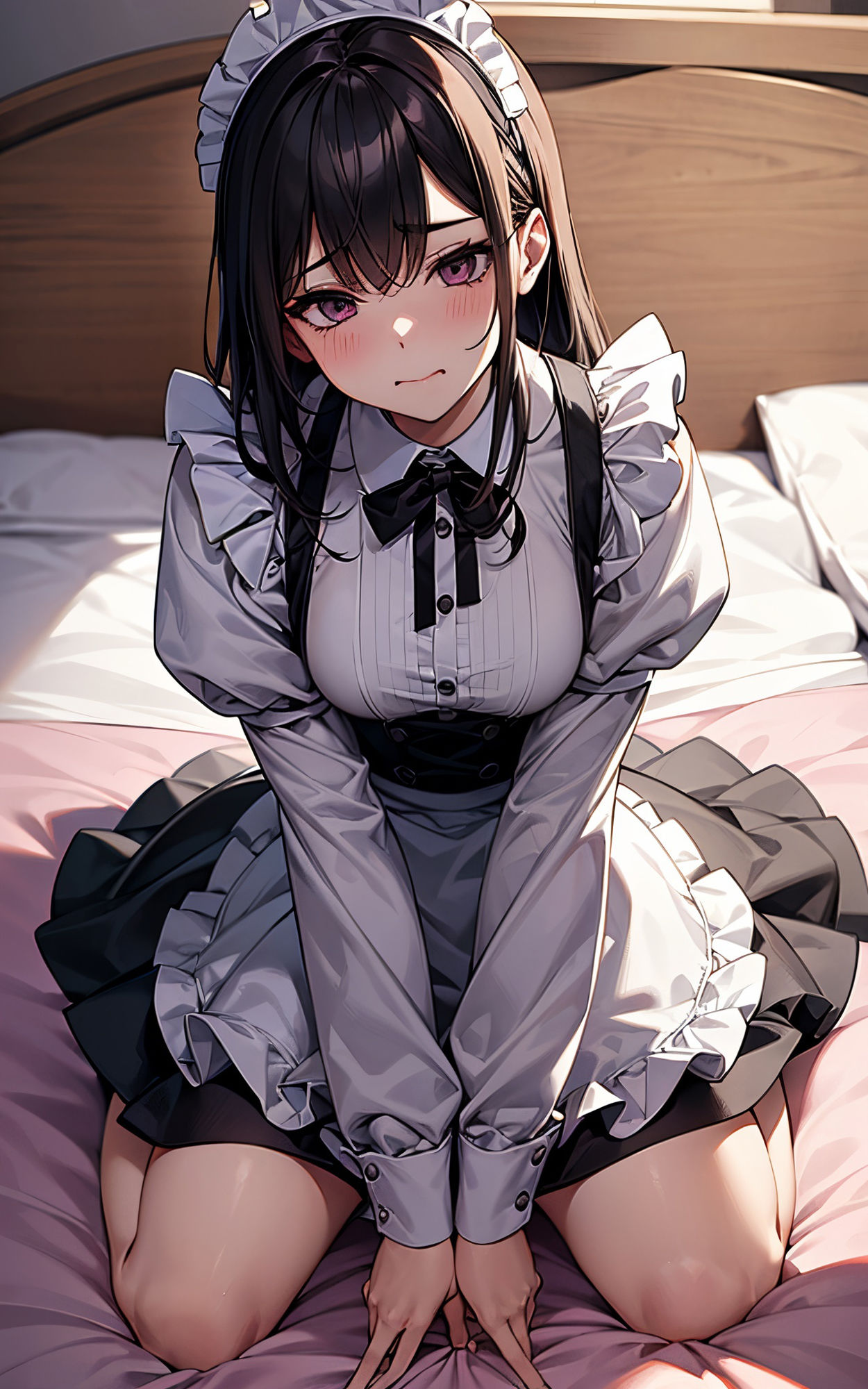 悠久の時の中でメイドさんと無限にえっちする話 サンプル1ページ目