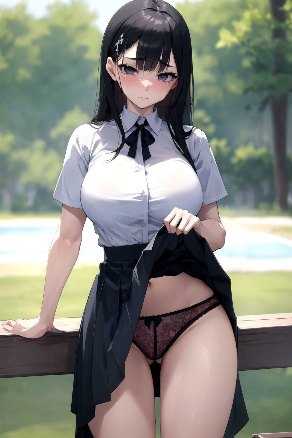 パンツくらい見せてもいいんだからっ サンプル2ページ目