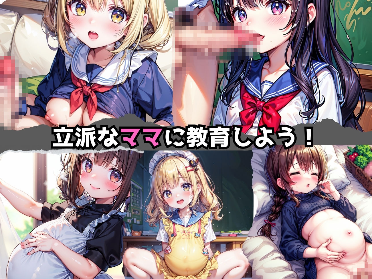 ママ英才教育！ サンプル6ページ目