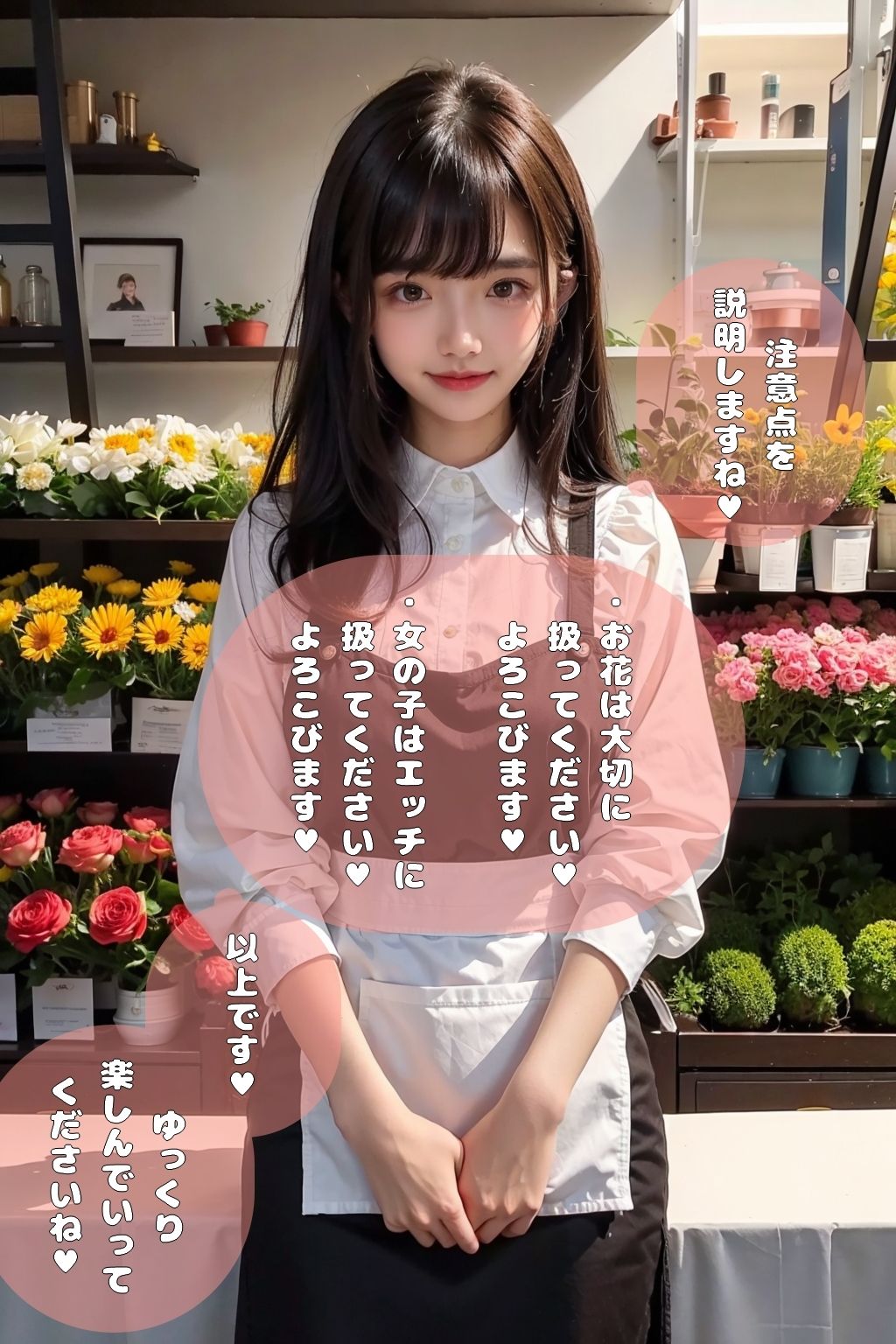 偶然入った先はエッチな花屋さん サンプル3ページ目