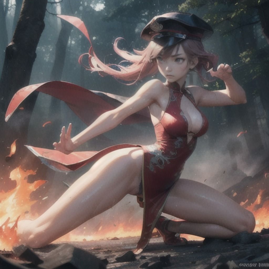 ストリートファイトガール「私よりエロい娘に会いに行く」 着衣編6 サンプル4ページ目