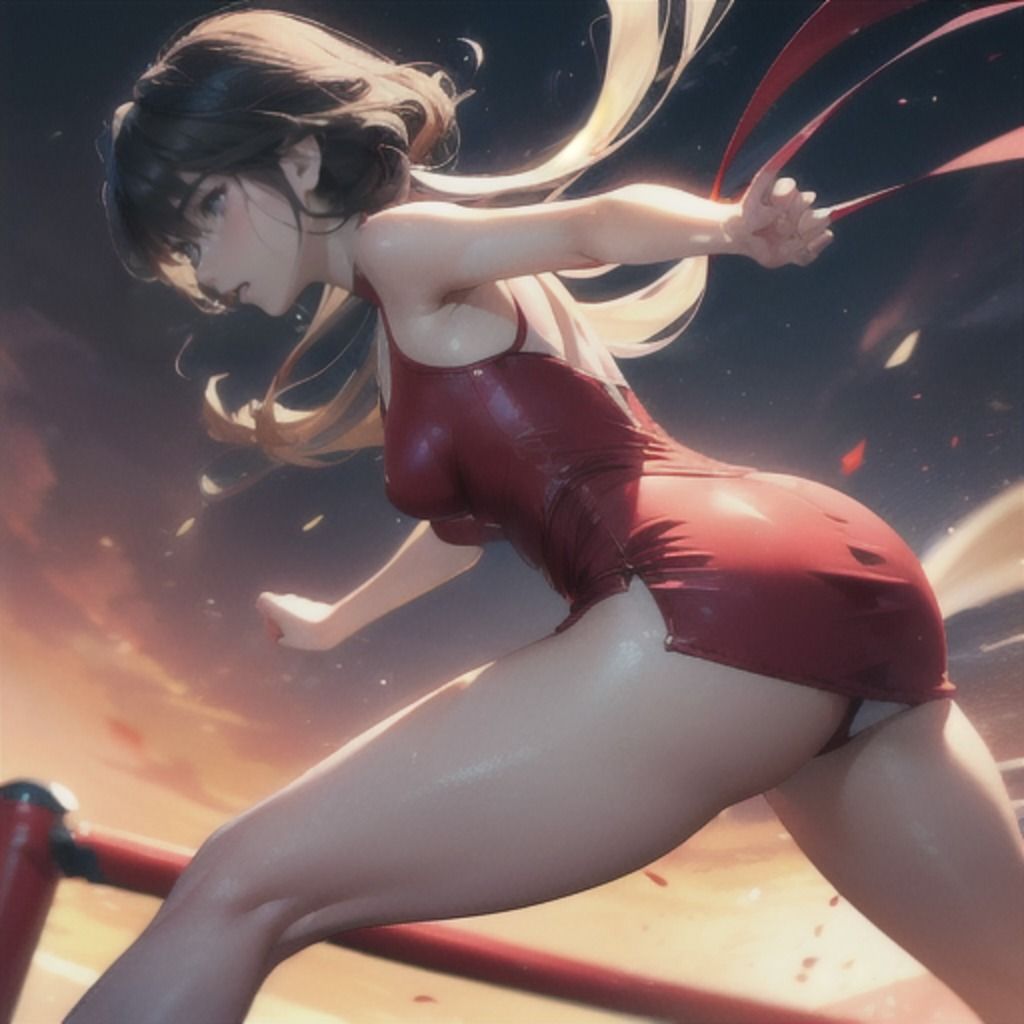 ストリートファイトガール「私よりエロい娘に会いに行く」 着衣編6 サンプル8ページ目