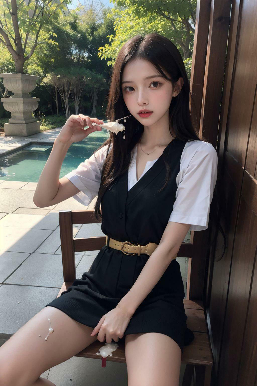 美少女白濁中出し生活 サンプル3ページ目