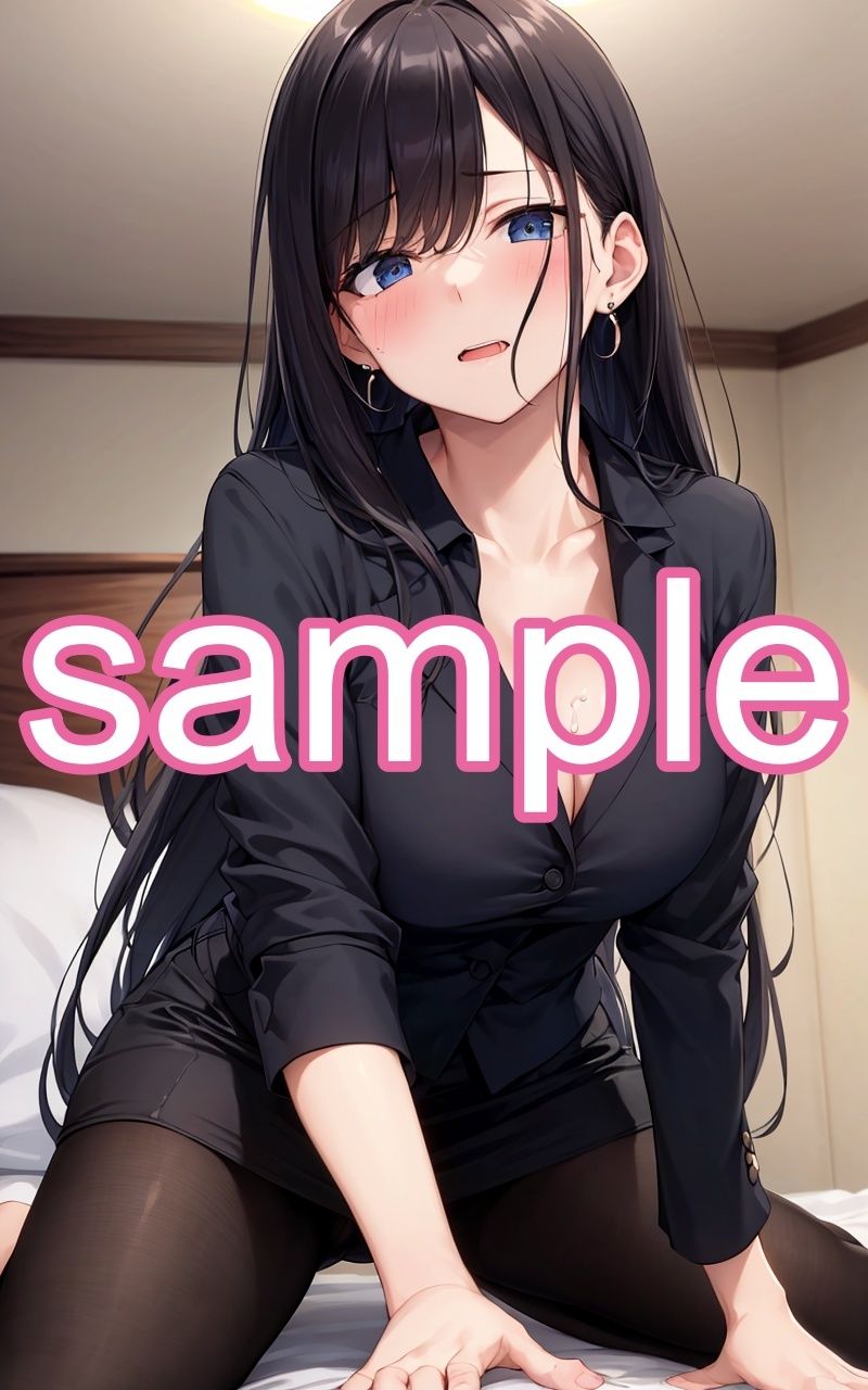 女上司とのえちえちイラスト集 サンプル2ページ目