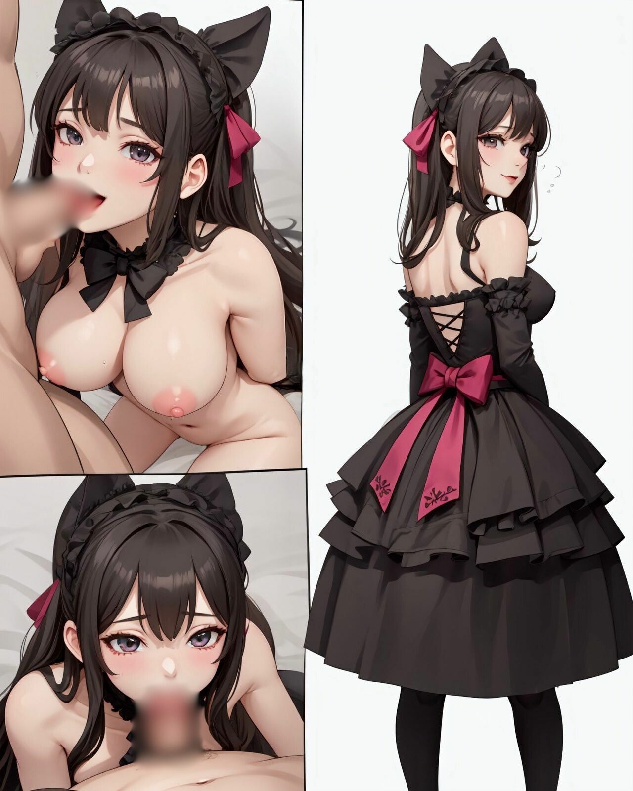 ゴスロリメイドはご主人様には逆らえない件 vol.1 サンプル2ページ目
