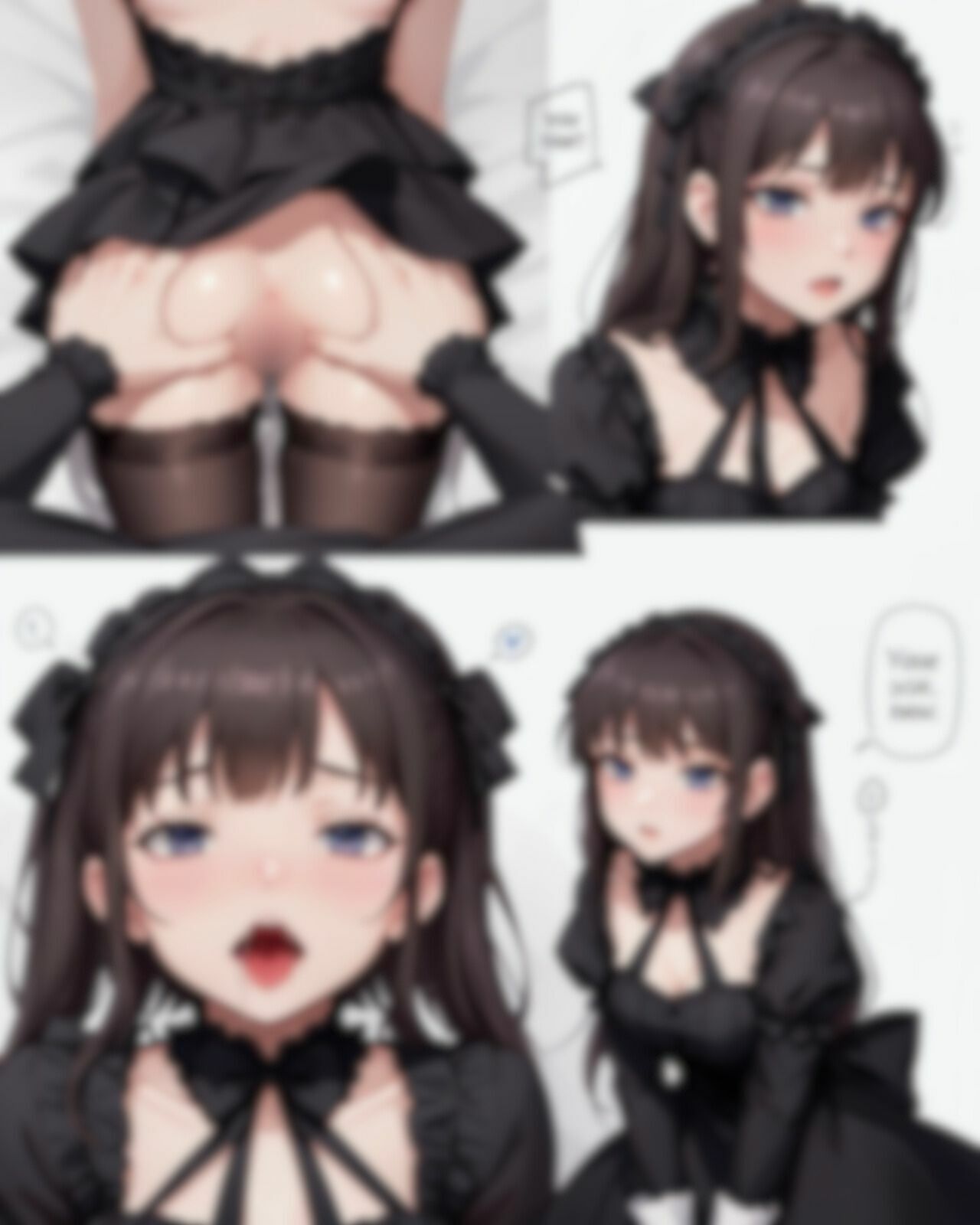 ゴスロリメイドはご主人様には逆らえない件 vol.1 サンプル3ページ目