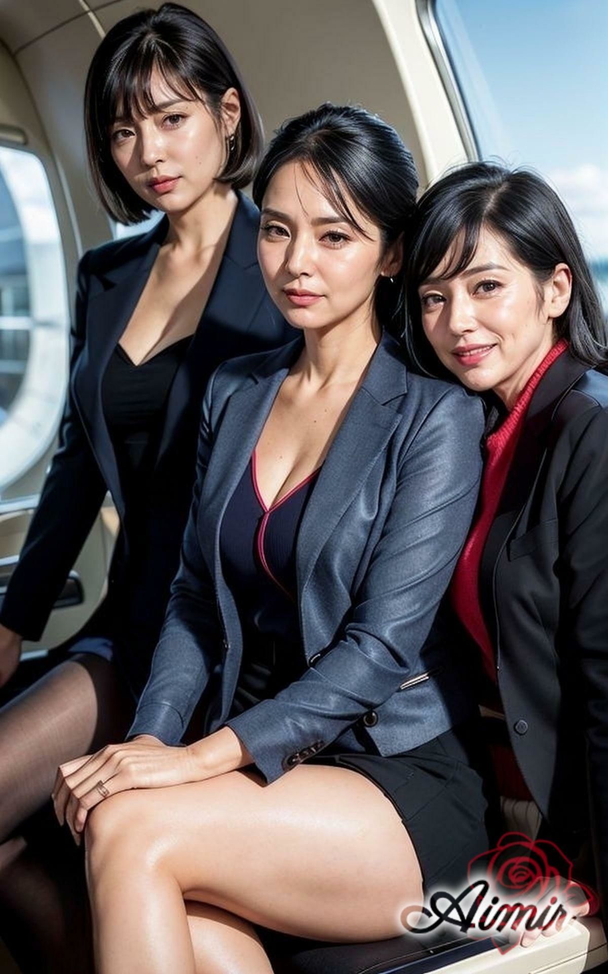 熟女×CA サンプル2ページ目