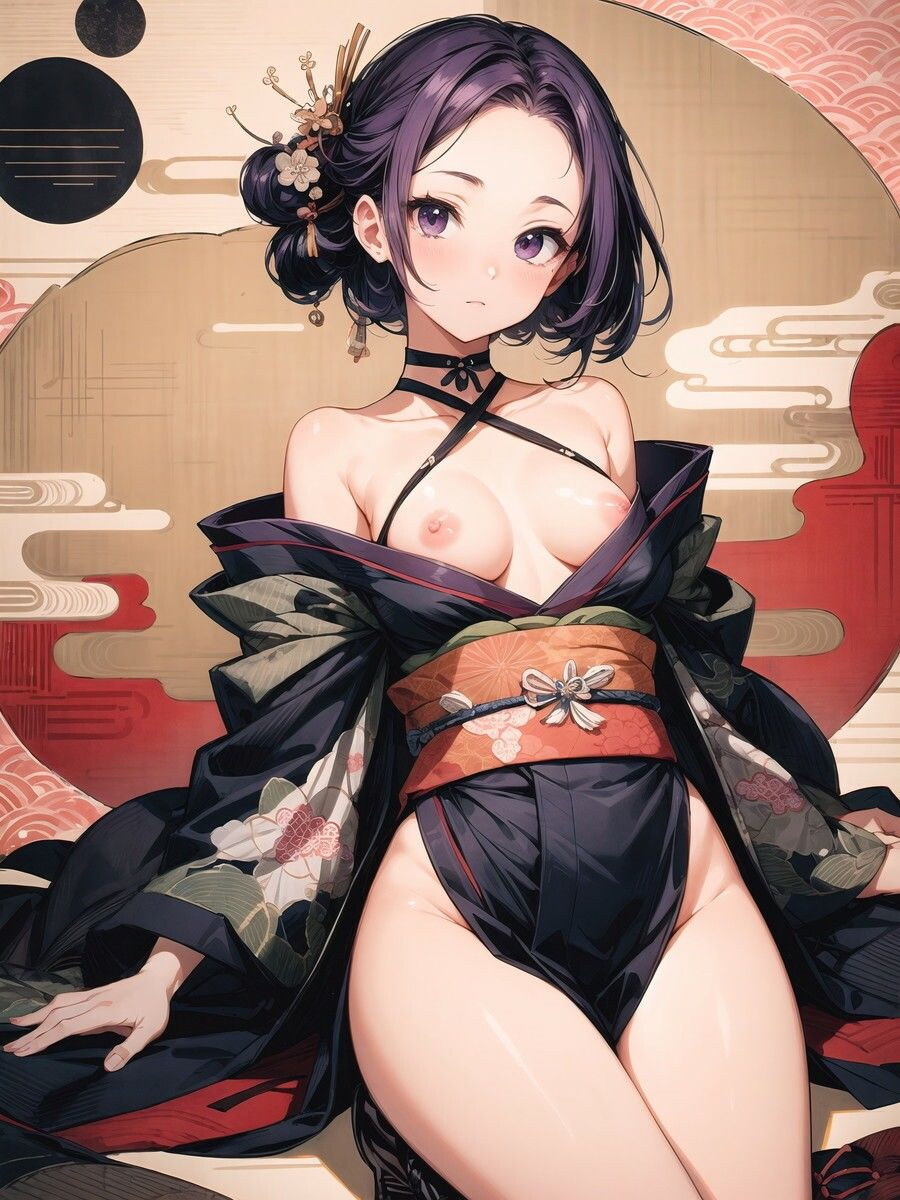 Kimono Gothic （2023-11） サンプル2ページ目