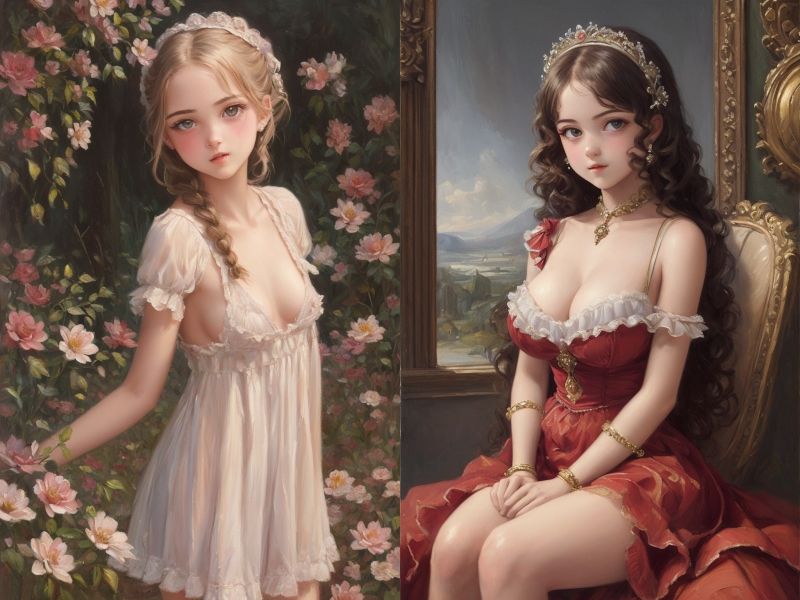 おっぱい美術館〜美少女ルネサンス〜 サンプル9ページ目