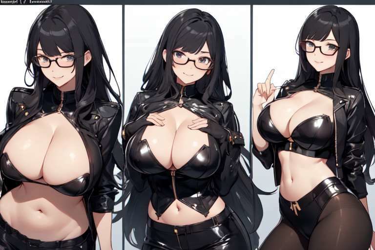 【総枚数279枚】眼鏡×黒タイツ×OL詰め合わせコレクション【うごイラ4枚付】 サンプル9ページ目