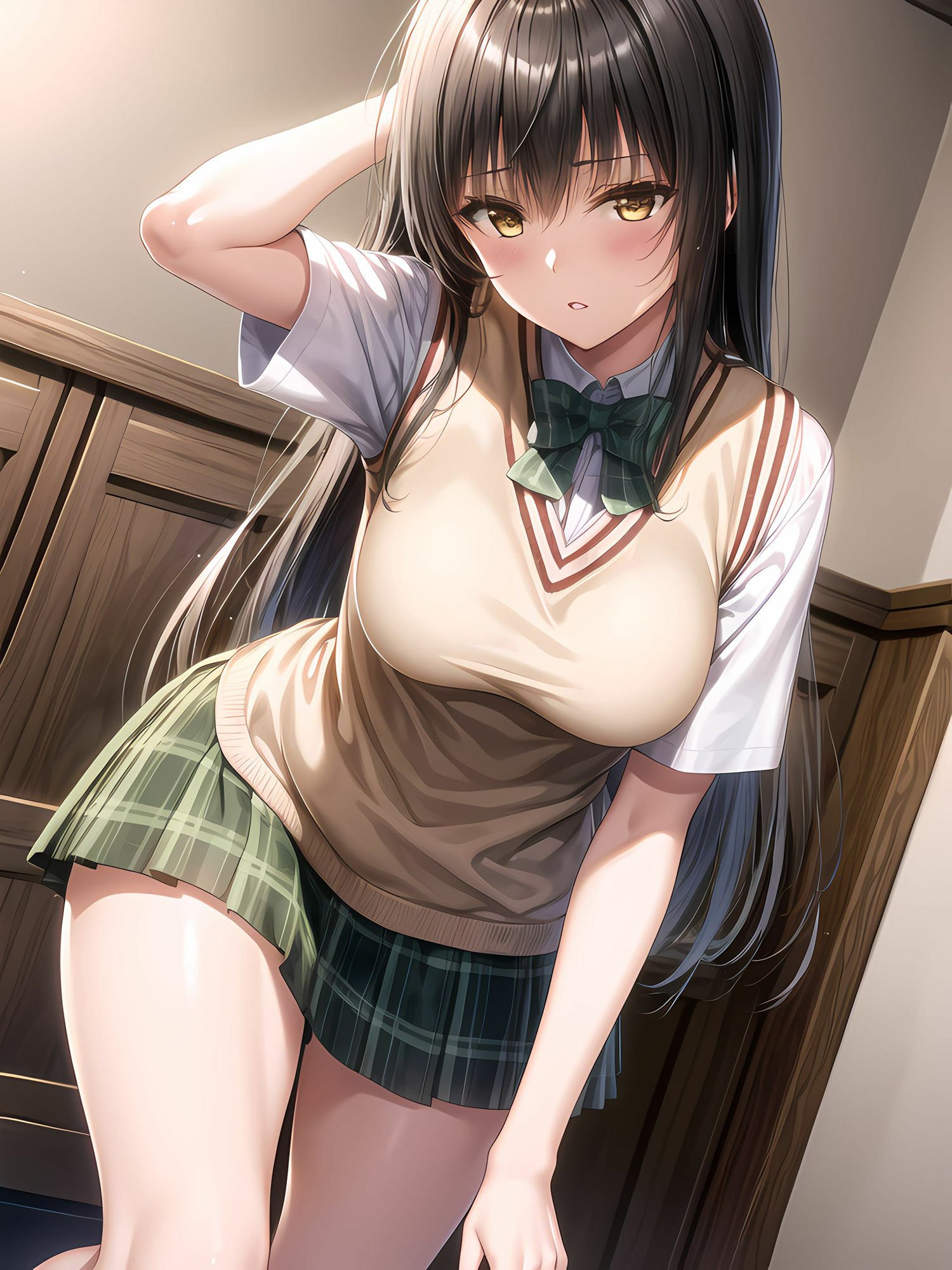 風紀委員長調教済 サンプル2ページ目