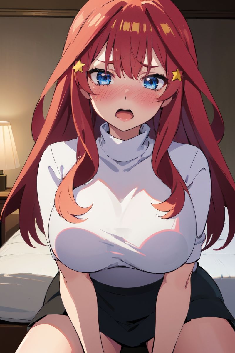 五等分のハメ撮り 〜中野い〇き〜 サンプル7ページ目
