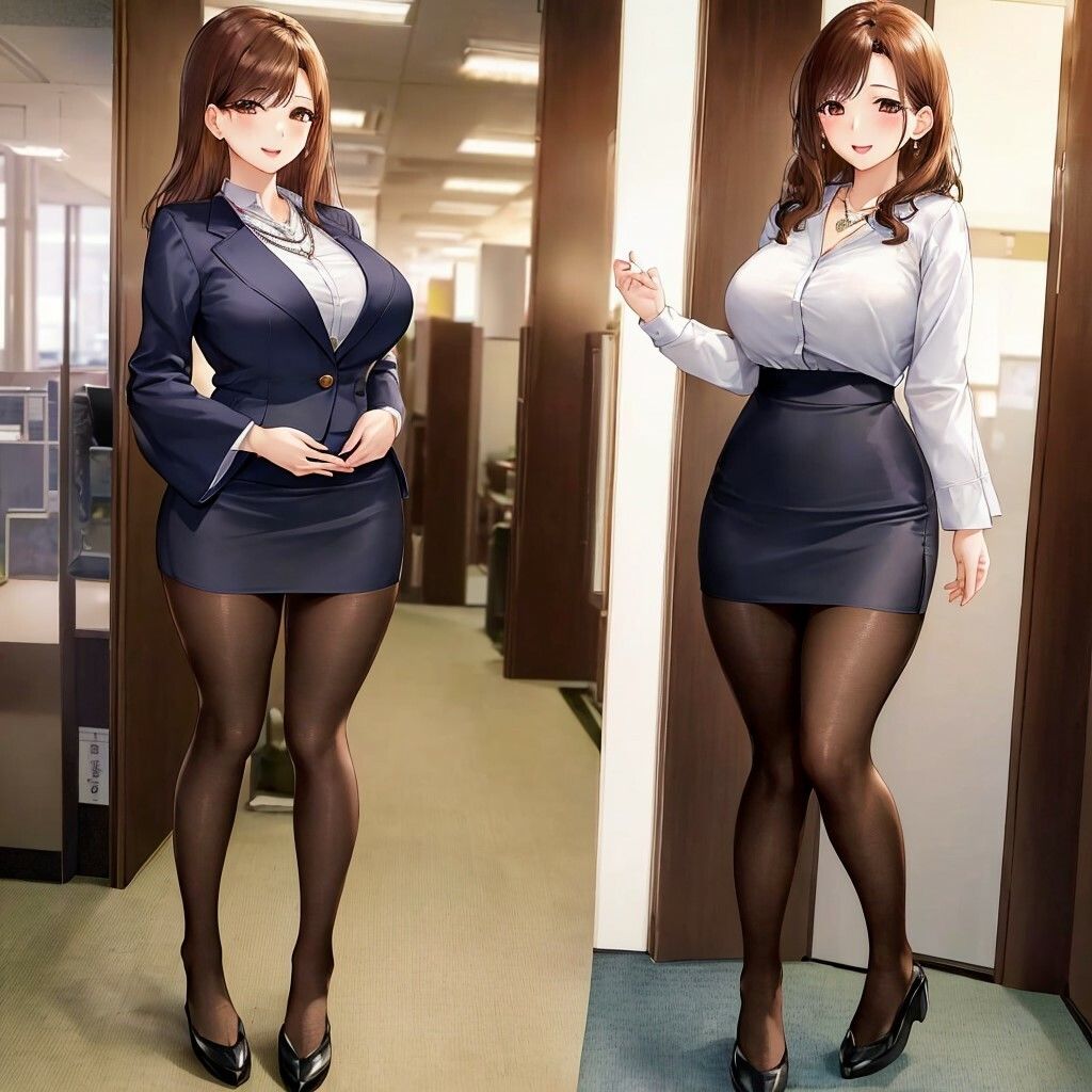 巨乳とパンストのコラボ サンプル3ページ目