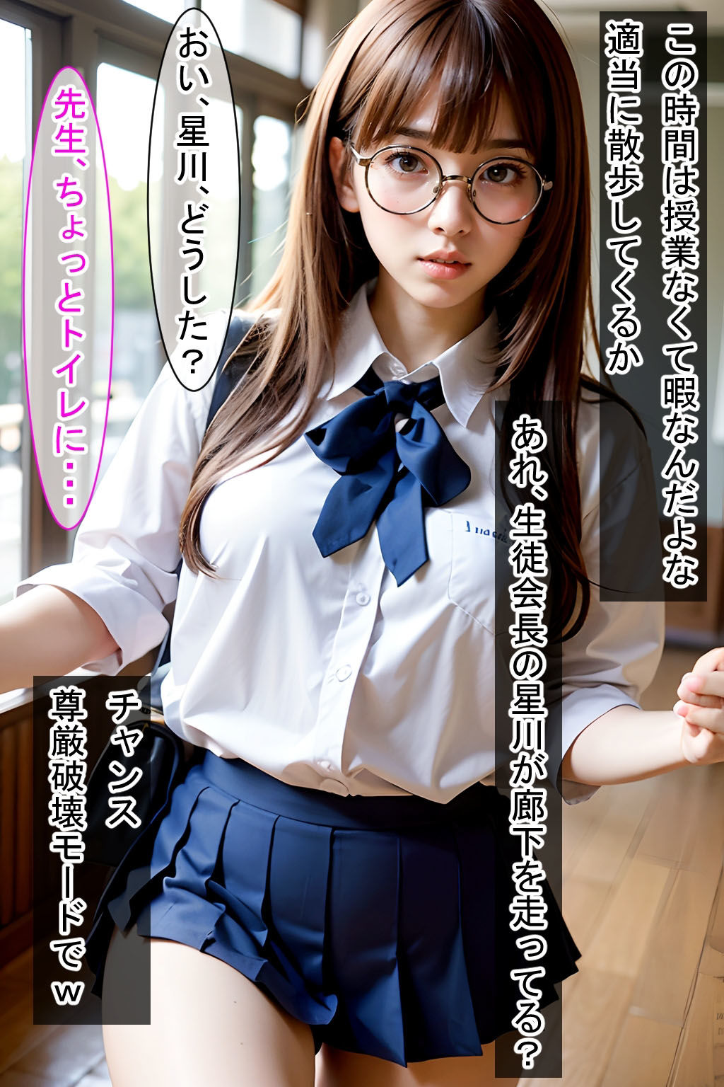 催●いいなりペット2:生徒会長編 サンプル2ページ目