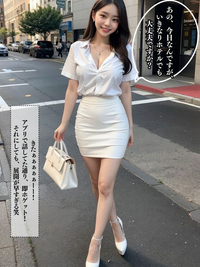 新人OLからの誘惑 アプリで即ホデート サンプル4ページ目