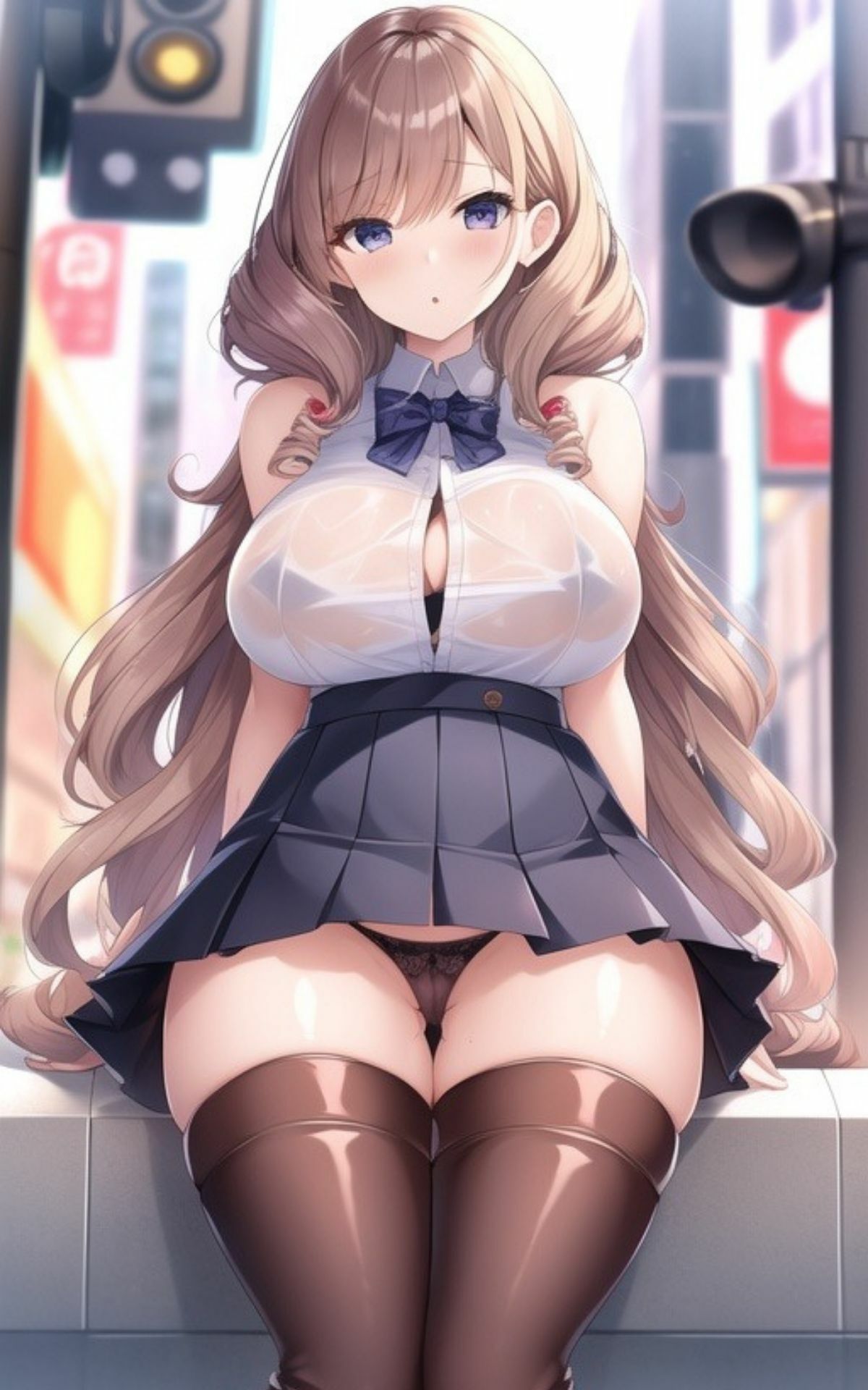 AI美女イラストvol.36淫ギャル激写 サンプル3ページ目