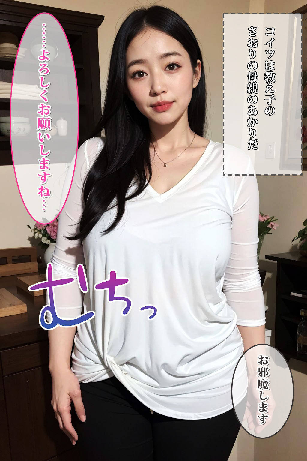 催◯家庭教師2 欲求不満なむっちり妻を催◯操作 サンプル3ページ目