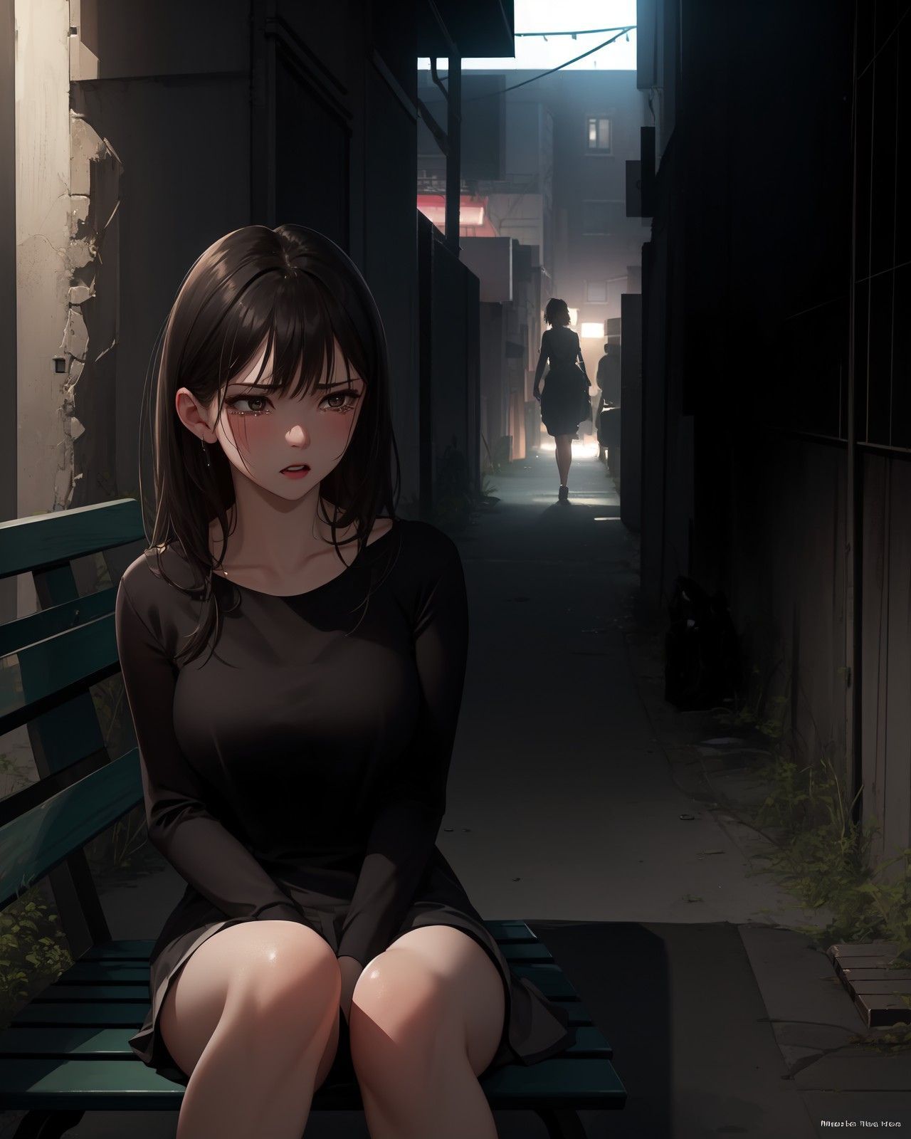 路地裏でヤレる女がいるらしい件 vol.1 サンプル2ページ目