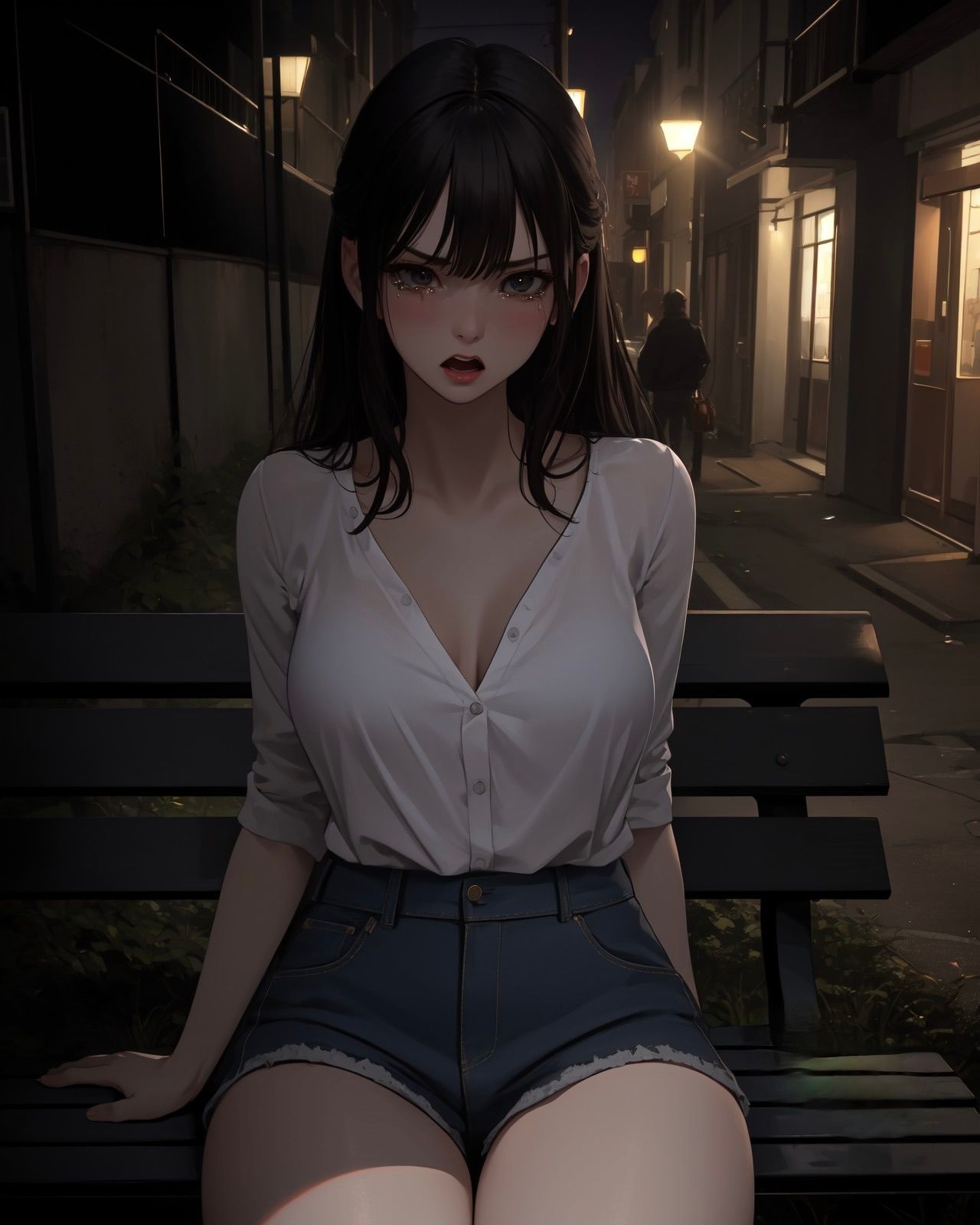 路地裏でヤレる女がいるらしい件 vol.1 サンプル3ページ目