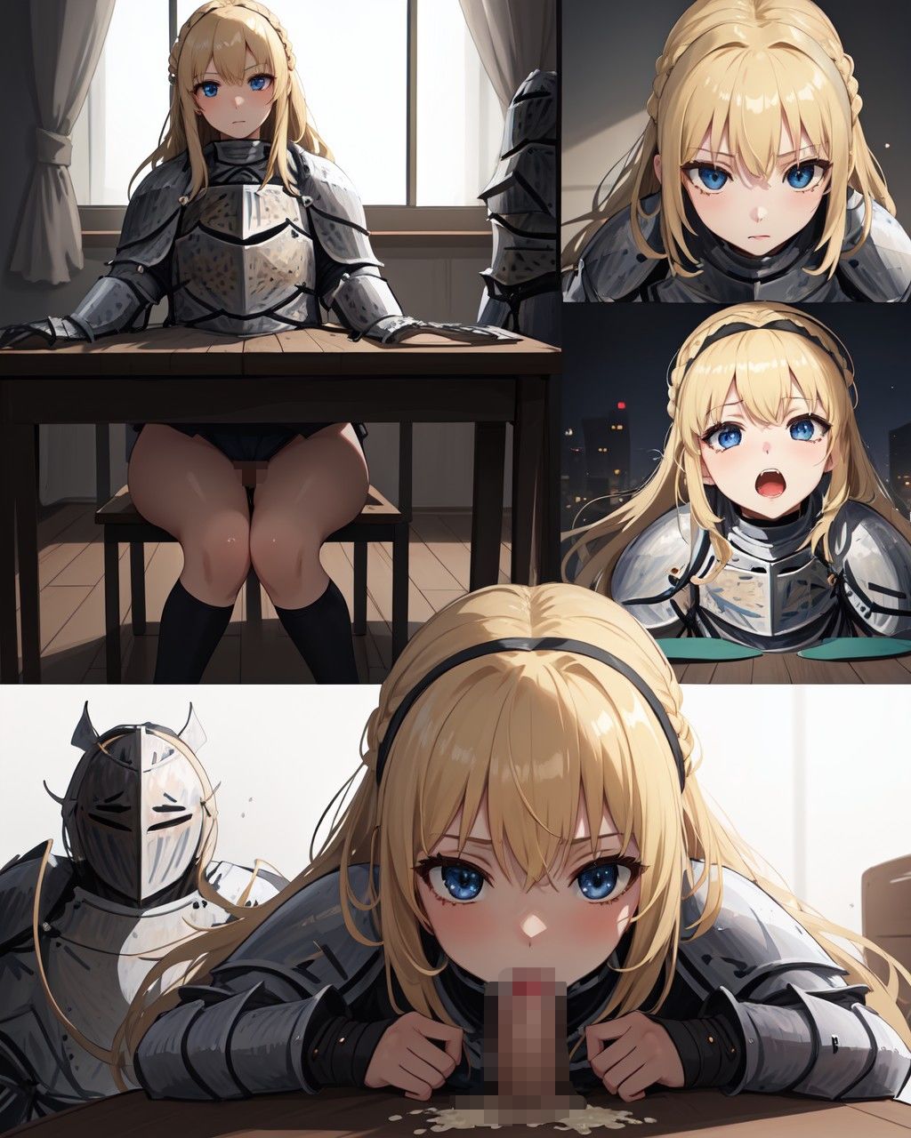 女騎士の中身がエロすぎた件についてPart2 サンプル5ページ目