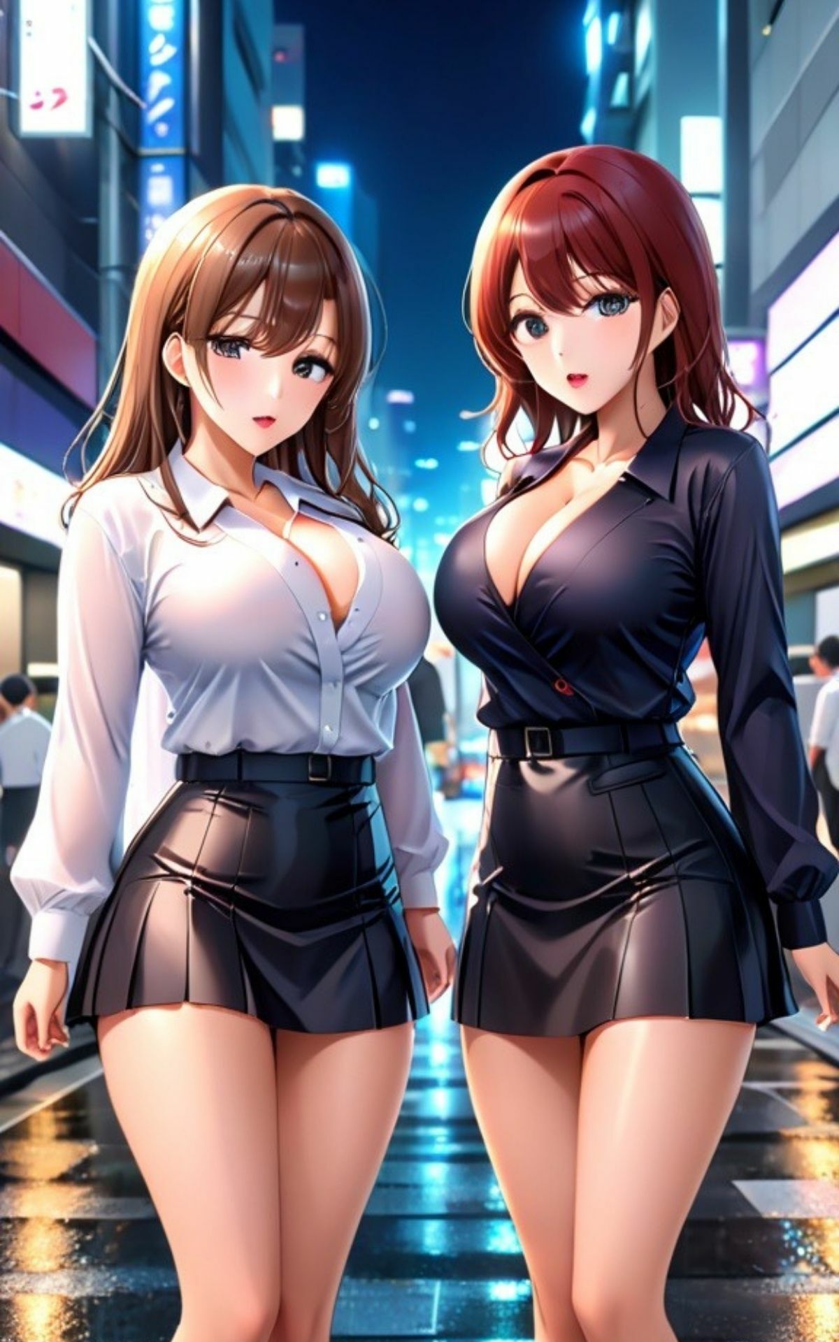 AI美女イラストvol.39出張先はえちえちパラダイス サンプル4ページ目