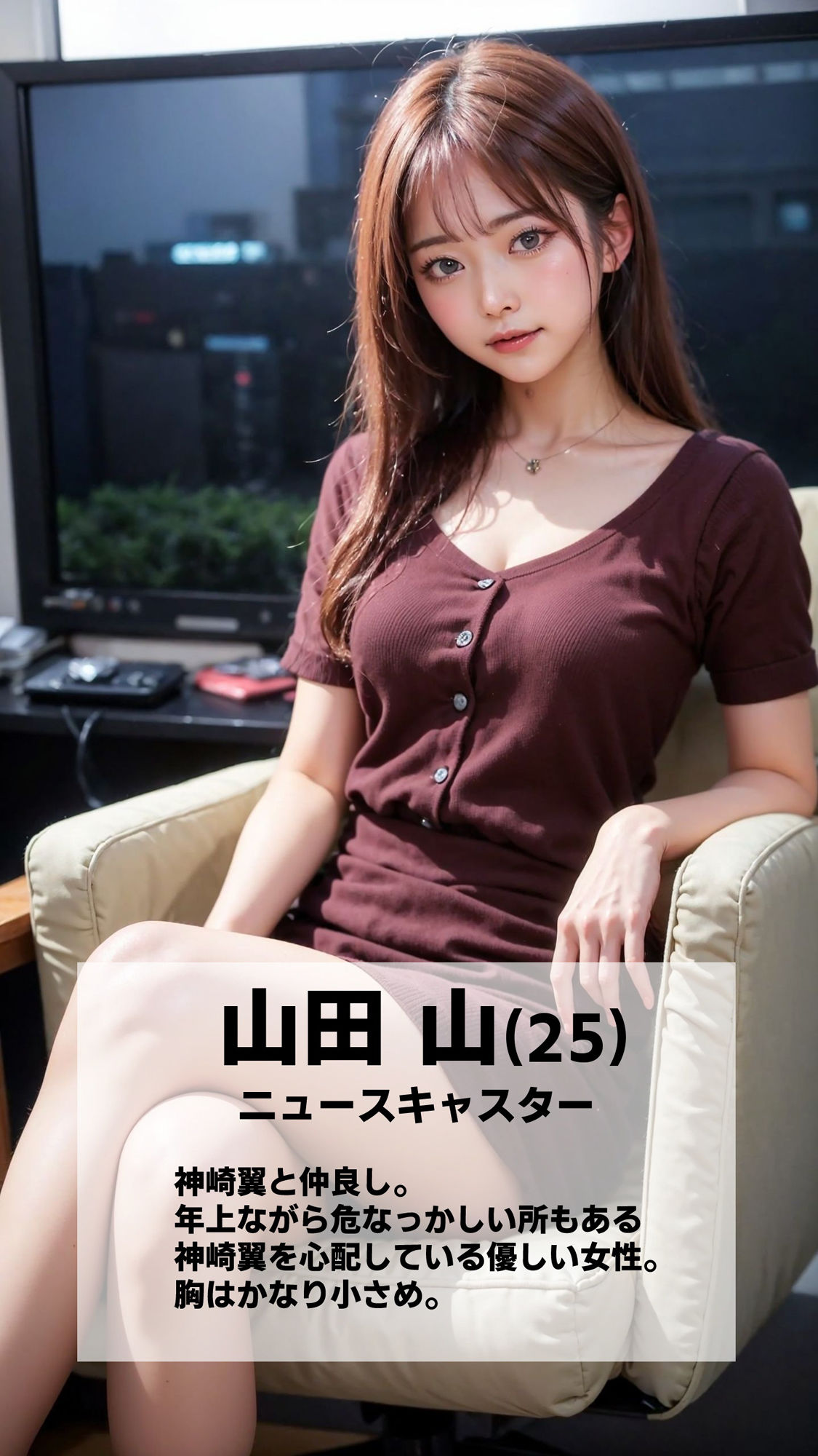 強風パンチラ注意報★お天気キャスターもパンチラ放送事故で大ピンチ！！ サンプル7ページ目