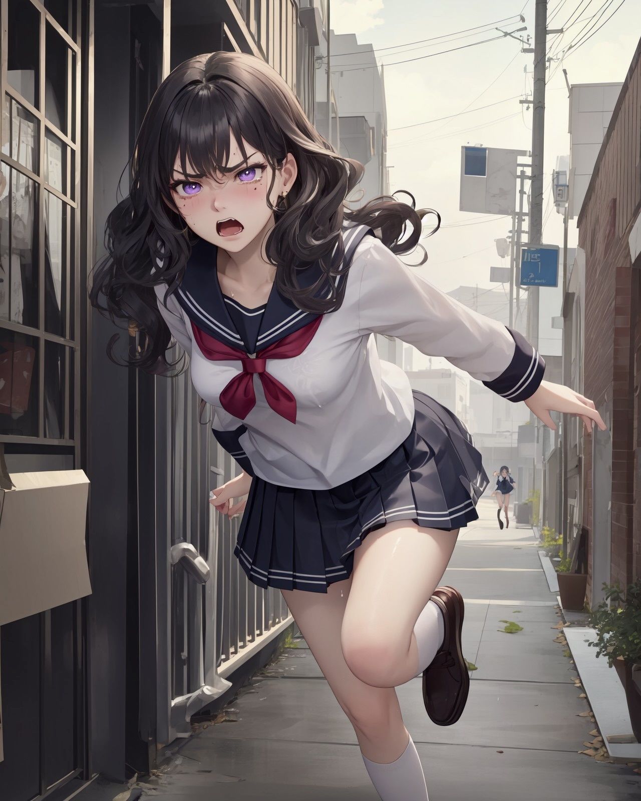 真面目なJ〇を犯してみたらハマってしまった件について サンプル1ページ目