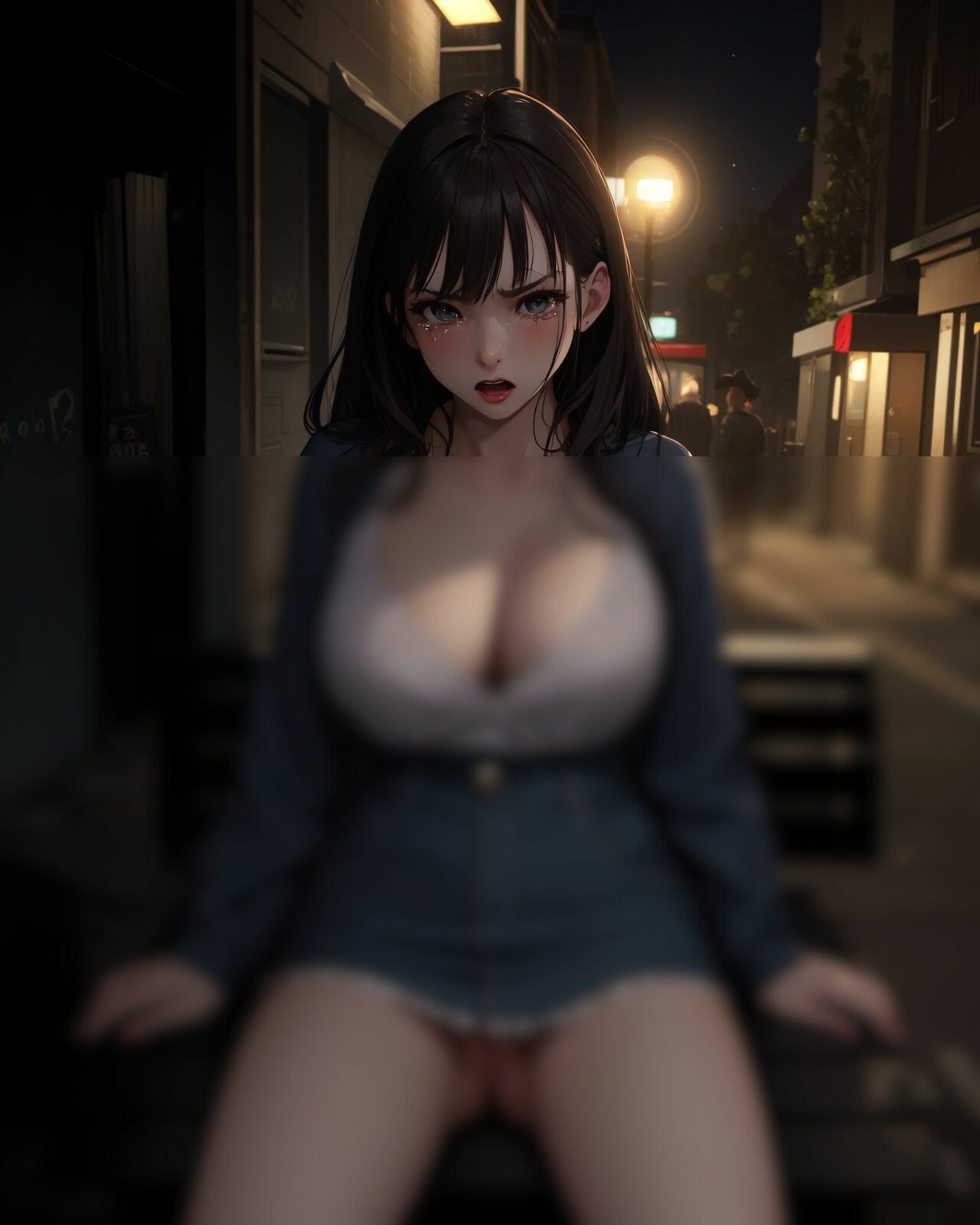 路地裏でヤレる女がいるらしい件 vol.2 サンプル1ページ目