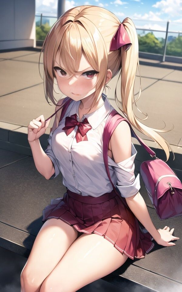 AI Artworks 通学2 サンプル1ページ目
