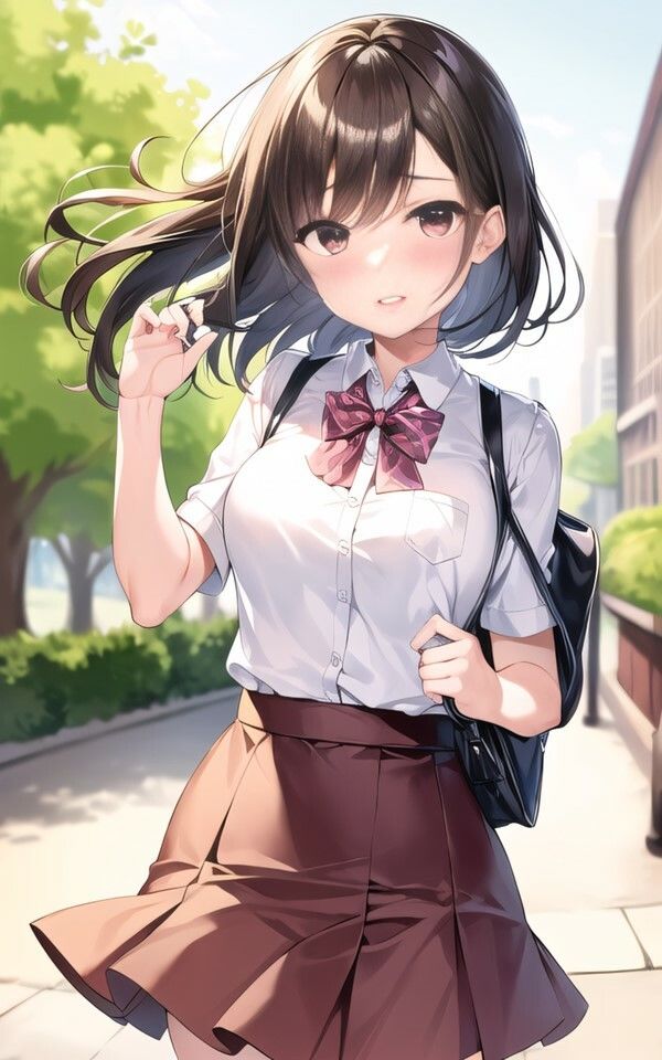AI Artworks 通学2 サンプル5ページ目