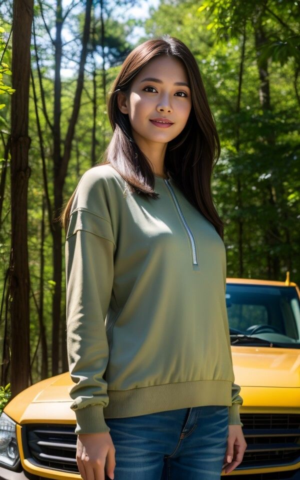 AI photobook キャンプ サンプル1ページ目
