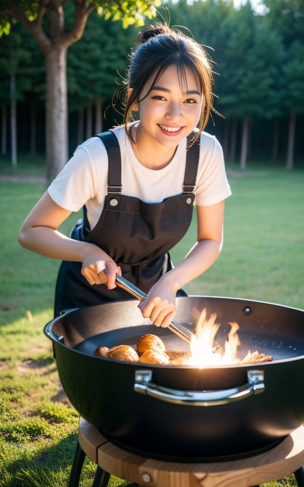 AI photobook キャンプ サンプル5ページ目