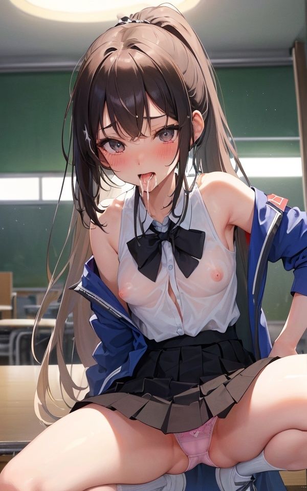 たくさん舌に出していいからねっ サンプル1ページ目