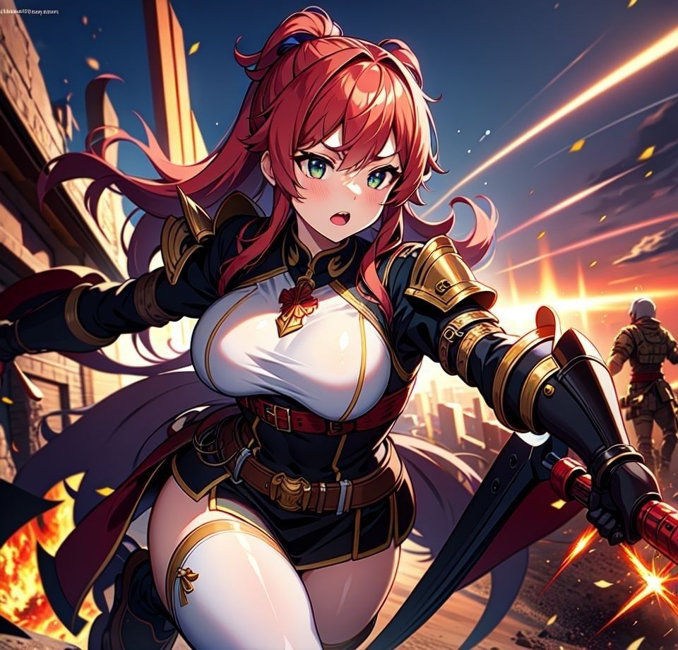 巨乳勇者 サンプル2ページ目
