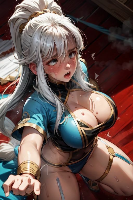爆乳AIアヘ顔1 サンプル4ページ目