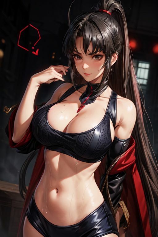 爆乳AI白髪戦士1 サンプル6ページ目