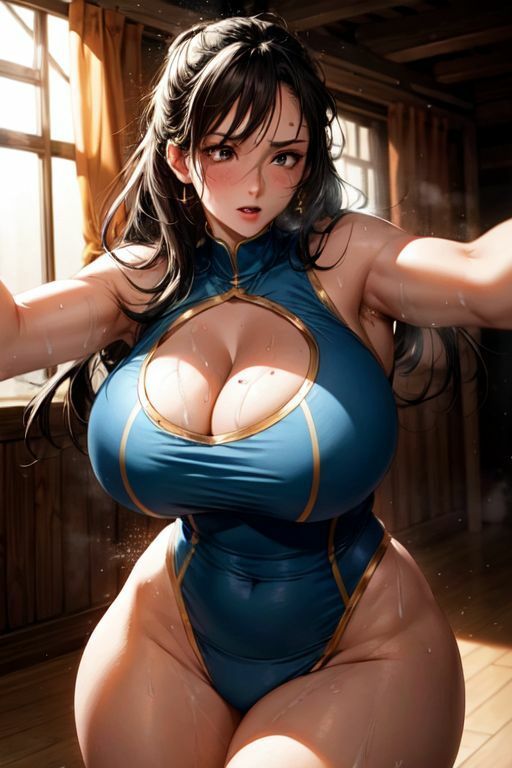 爆乳AIセクシーレオタード1 サンプル4ページ目