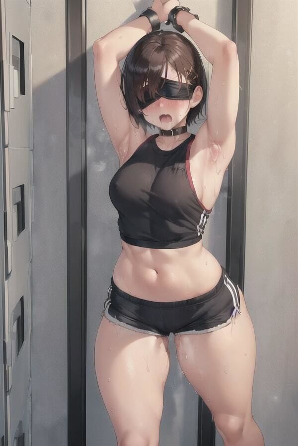拘束されて身動きが取れないスポーツ女子たち！！ サンプル6ページ目