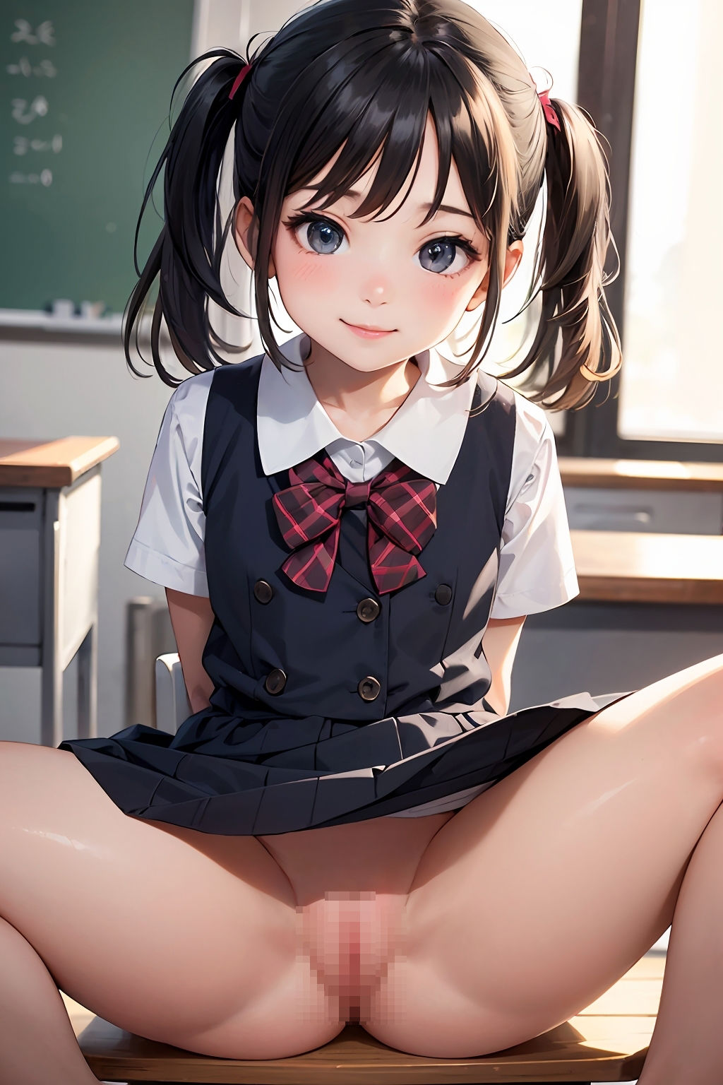 くぱぁ女子校生 サンプル6ページ目