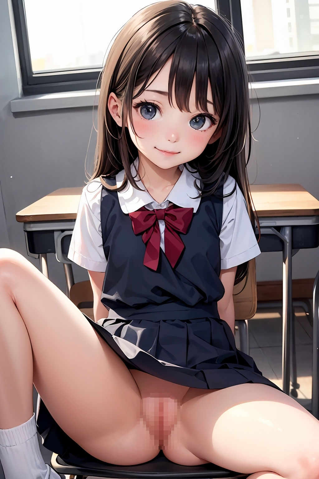 くぱぁ女子校生 サンプル7ページ目