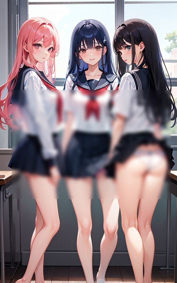 ねぇ〜絶対見えてるよね サンプル4ページ目