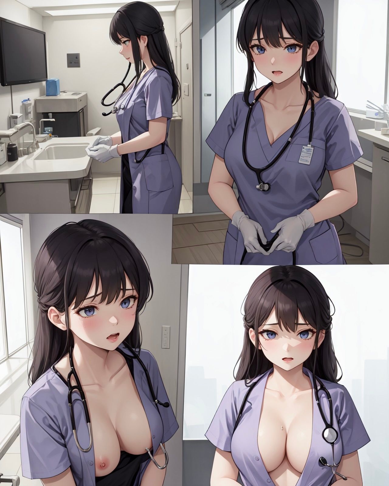 女医に気に入られてこっそり特別診療された件 vol.2 サンプル2ページ目