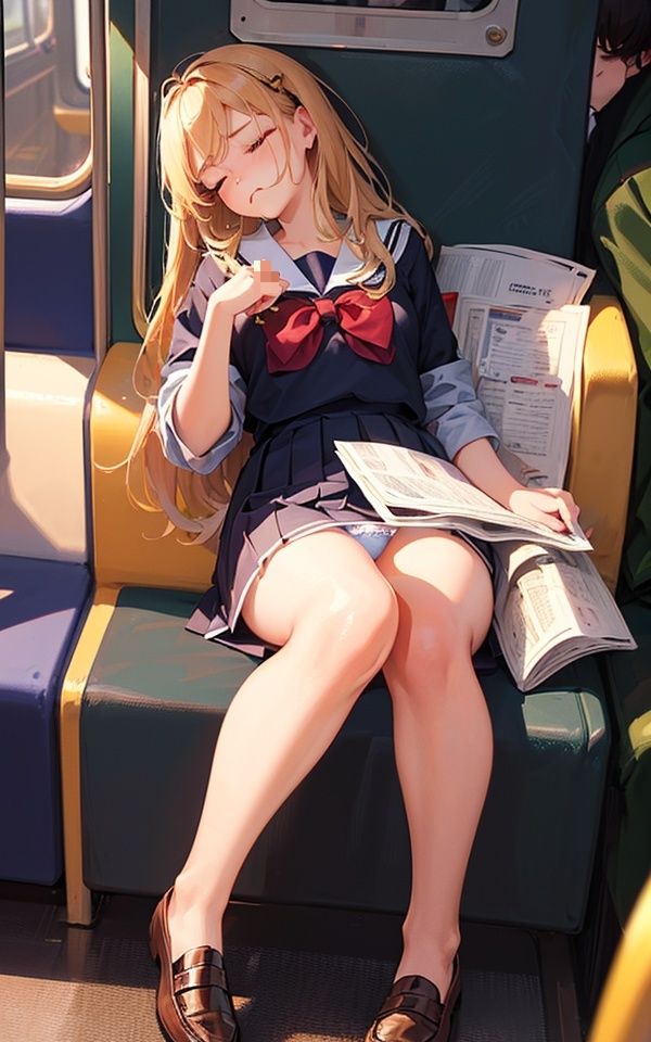 電車でしちゃっていいんだよっ サンプル1ページ目