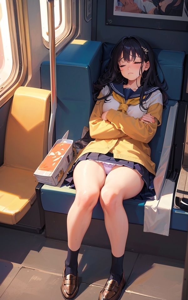 電車でしちゃっていいんだよっ サンプル2ページ目