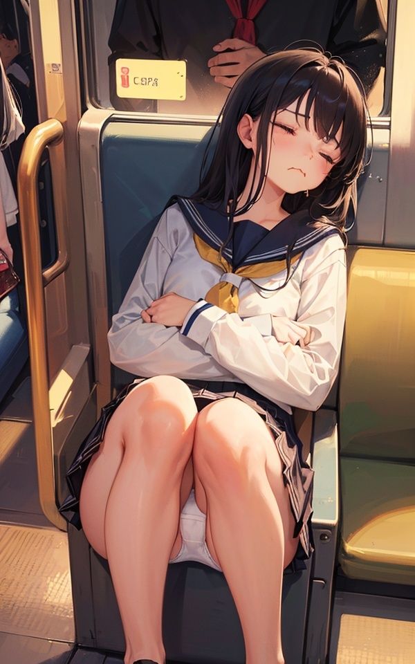 電車でしちゃっていいんだよっ サンプル3ページ目